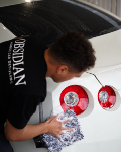 Brisbane Detail GTR R35 Nissan Exterior Obsidian Detailing Tail Lights